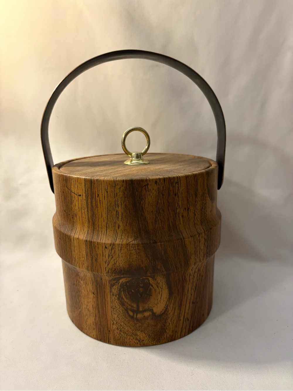 Faux Wood ice bucket